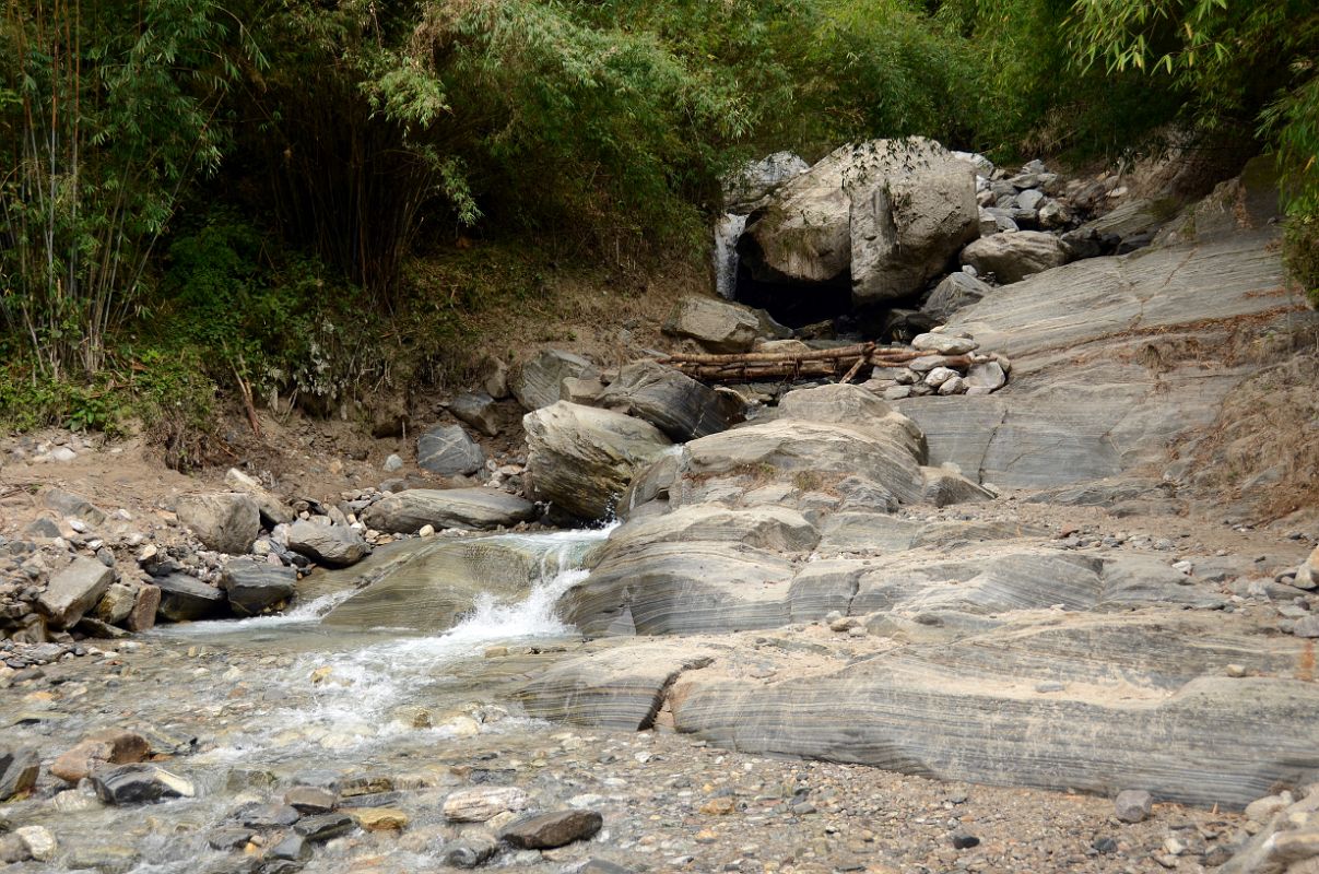 19 Trail Between Dovan And Himalaya On Trek To Annapurna Sanctuary 